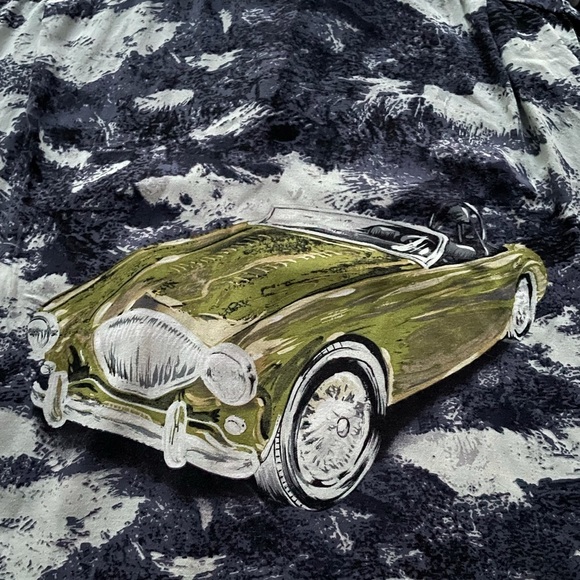 Pineapple connection short sleeve button down - Picture 3 of 4